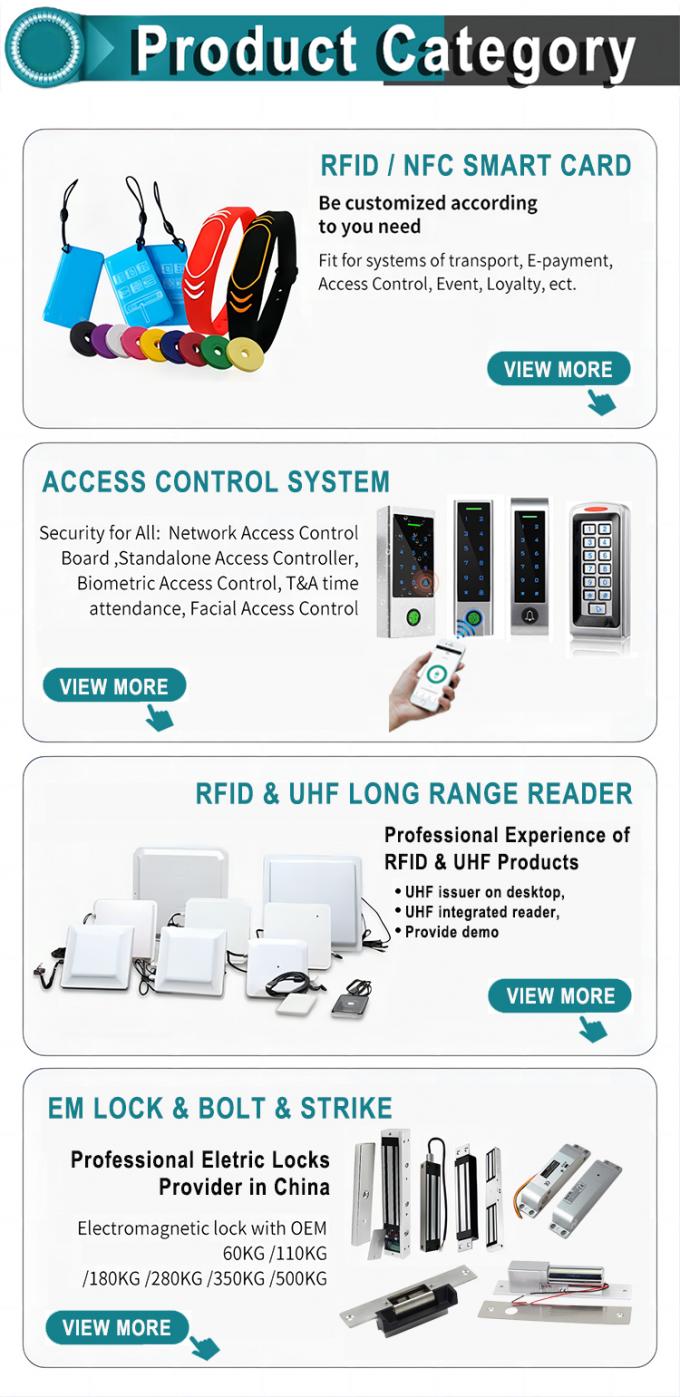 Gesichts-, Fingerabdruck- und RFID-Karte 8