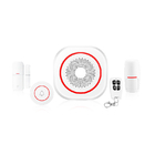 Home Security System Tuya Wireless Alarm System Gateway/Siren/PIR/Door Sensor/Door Bell Compatible with Alexa Google