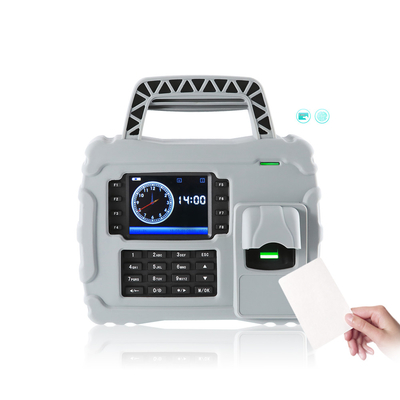 Wasserdicht IP65 tragbares RFID-Kartenleser für die Zeiterfassung und Fingerabdrucksysteme
