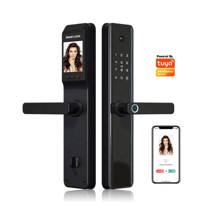 Smart Fingerprint Wireless Türschloss für Hotel und Karte/Digitaler Türschloss für Hotel mit Kamera Tuya Wifi oder TTLock