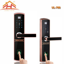 IC Card And Fingerprint Recognition Biometric Door Lock With Remote Controller
