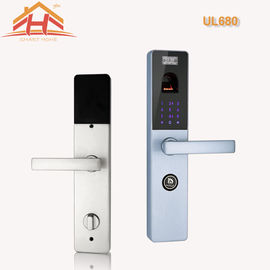 Touchscreen Biometric Door Lock Residential With Fingerprint Scanner , Voice Prompt